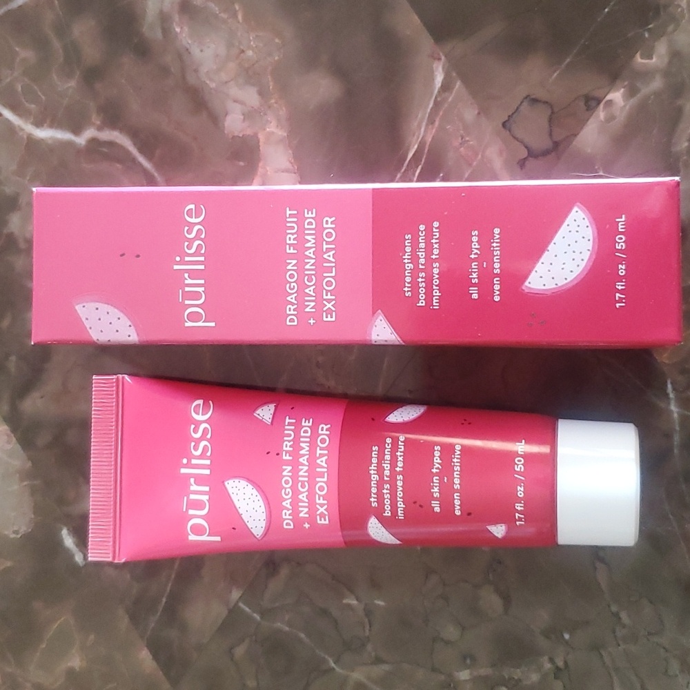 Pūrlisse|Dragon Fruit + Niacinamide Exfoliator, 1.7 fl. oz